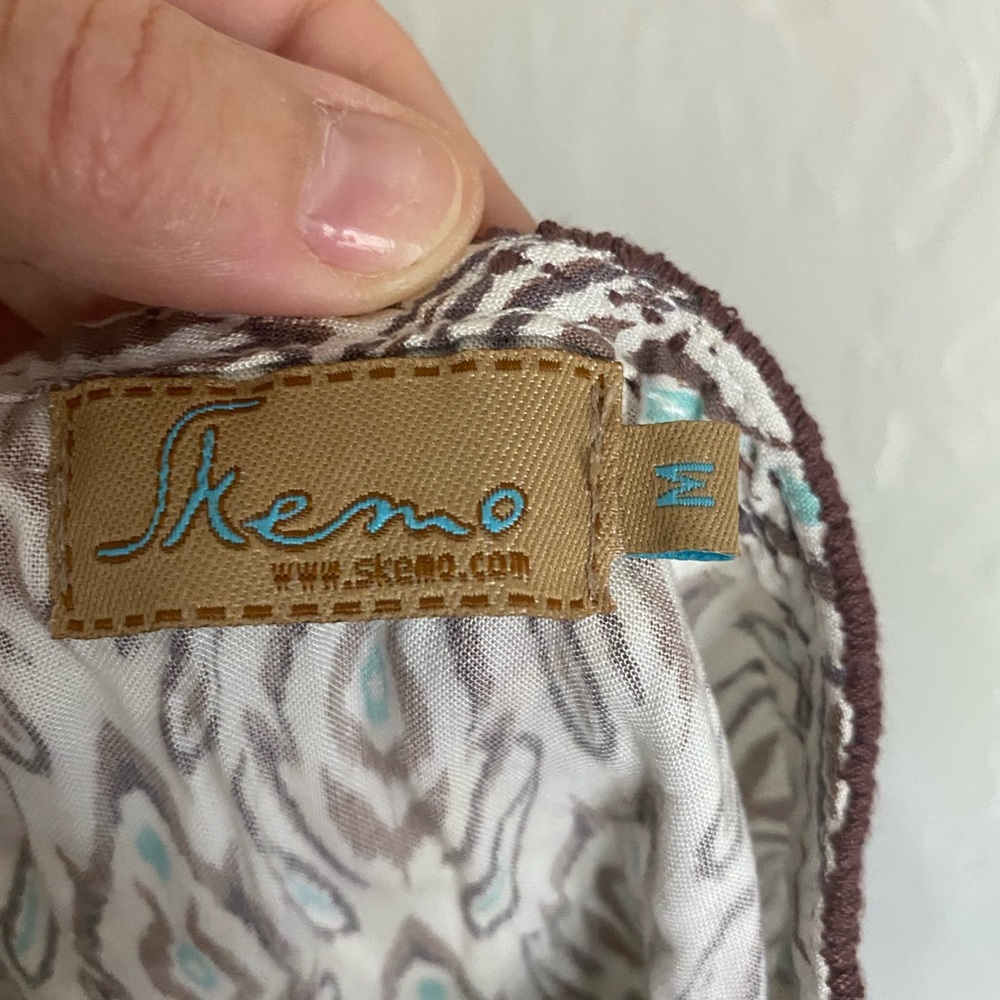 Skemo maxi dress with beautiful detail size M